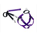 2 Hounds Design Freedom No Pull Nylon Dog Harness & Leash, Purple, Medium: 22 to 28-in chest, 1-in wide
