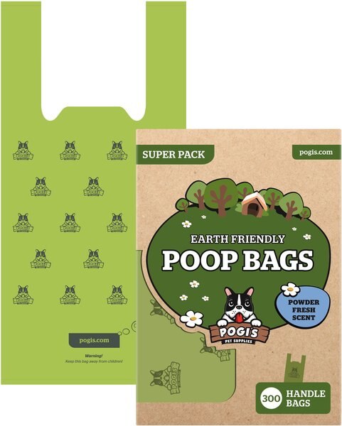 Pogi's Pet Supplies Scented Poop Bags with Easy-Tie Handles, 300 count slide 1 of 8