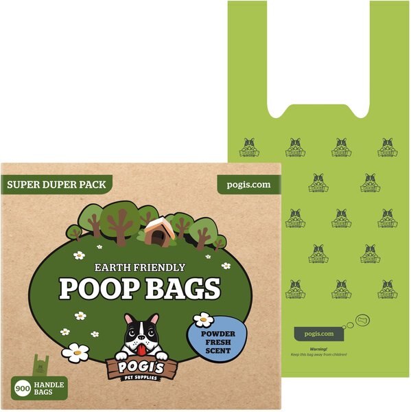 Pogi's Pet Supplies Scented Poop Bags with Easy-Tie Handles, 900 count slide 1 of 8