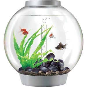 biOrb CLASSIC LED Aquarium, Silver, 8-gal
