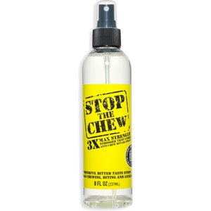 Emmy's Best Pet Products Stop The Chewy 3X Strength Anti-Chew Bitter Dog Spray, 8-oz bottle