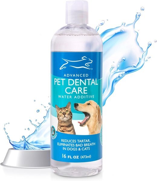 Emmy's Best Pet Products Advanced Pet Dental Care Dog & Cat Dental Water Additive, 16-oz bottle slide 1 of 8