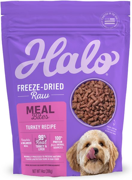 TruDog Feed Me Crunchy Munchy Gourmet Gobbler Raw Freeze-Dried Dog Food, 14-oz bag slide 1 of 9