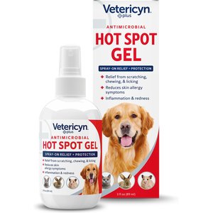 Vetericyn Plus Antimicorbial Pet Hot Spot Spray, 3-oz bottle