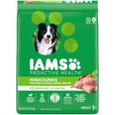 Iams Adult MiniChunks Small Kibble High Protein Dry Dog Food, 40-lb bag