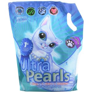 Ultra Pearls Unscented Non-Clumping Crystal Cat Litter, 5-lb bag