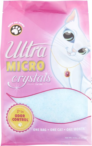 Ultra Pearls Micro Unscented Non-Clumping Crystal Cat Litter, 5-lb bag slide 1 of 5