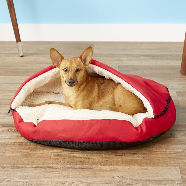 Pet Parade Covered/Pillow Cat & Dog Bed with Removable Cover slide 1 of 10