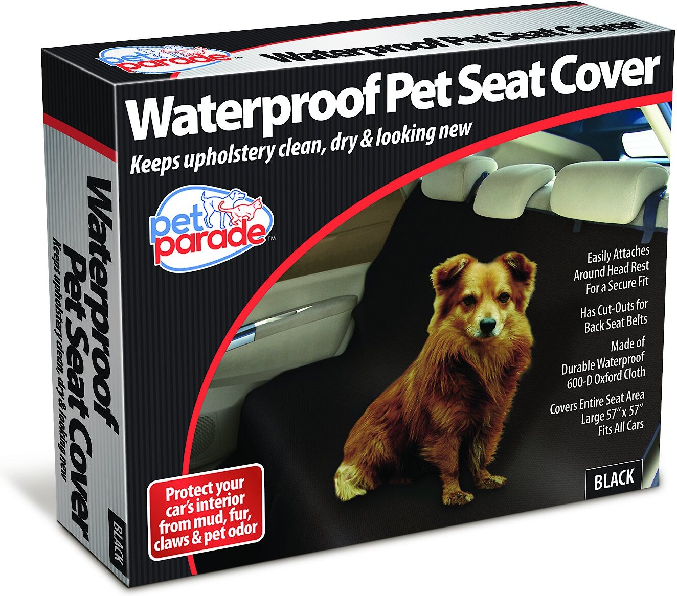 Pet Parade Waterproof Pet Seat Cover