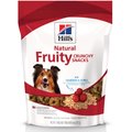 Hill's Natural Fruity Snacks with Cranberries & Oatmeal Crunchy Dog Treats, 8-oz bag