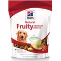 Hill's Natural Fruity Snacks with Apples & Oatmeal Crunchy Dog Treats, 8-oz bag