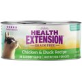 Health Extension Grain-Free Chicken & Duck Recipe Canned Cat Food, 2.8-oz, case of 24