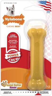 Nylabone Power Chew Peanut Butter Flavored Dog Chew Toy, slide 1 of 1