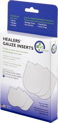 Healers Gauze Inserts for Booties for Dogs, X-Small, 8 count, slide 1 of 1