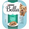 Purina Bella Small Breed Porterhouse Steak Flavor in Savory Juices Dog Food Trays, 3.5-oz, case of 12