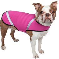 Pet Life Multi-Purpose Protective Shell Dog Coat, Pink, Medium