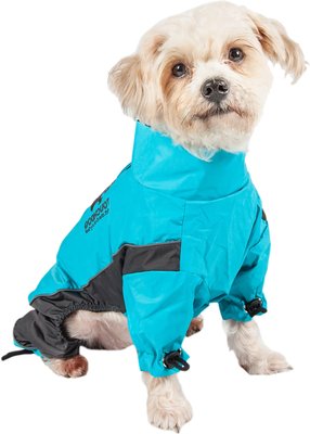 Touchdog Quantum-Ice Full-Bodied Reflective Dog Jacket with Blackshark Technology, slide 1 of 1