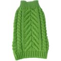 Pet Life Swivel-Swirl Heavy Cable Knitted Dog Sweater, Medium