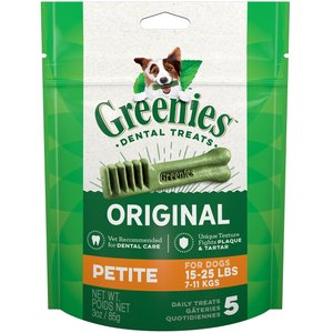 Greenies Petite Dental Dog Treats, 5 count
