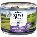 Ziwi Peak Rabbit & Lamb Recipe Canned Cat Food, 6.5-oz, case of 12