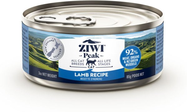 Ziwi Peak Lamb Recipe Canned Cat Food, 3-oz, case of 24 slide 1 of 6