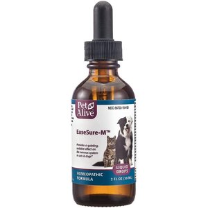 PetAlive EaseSure-M Homeopathic Medicine for Anxiety for Dogs & Cats, 2-oz bottle
