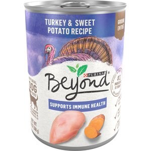 Purina Beyond Grain-Free Turkey & Sweet Potato Recipe Ground Entree Canned Dog Food, 13-oz, case of 12