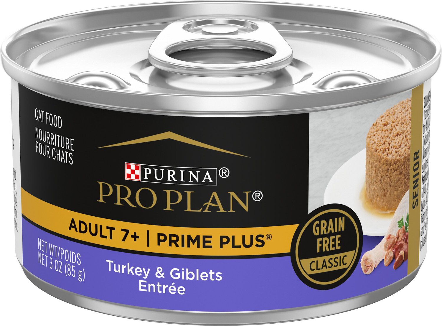 Purina Pro Plan Prime Plus Adult 7+ Turkey & Giblets ...