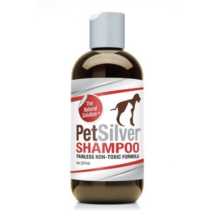 PetSilver Antimicrobial Dog & Cat Shampoo, 8-oz bottle