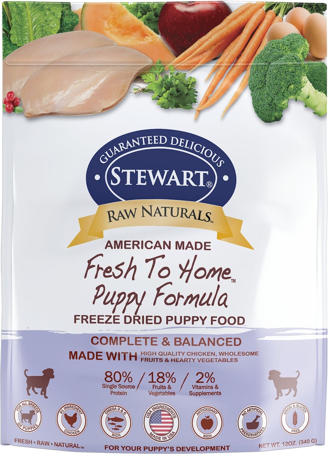 stewart raw naturals