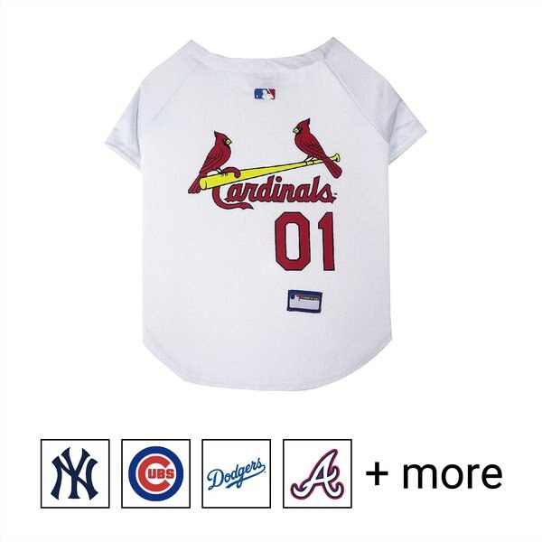 Pets First MLB Dog & Cat Jersey, St. Louis Cardinals, X-Large slide 1 of 6