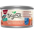 Purina Beyond Grain-Free Wild Alaskan Salmon & Sweet Potato Recipe in Gravy Canned Cat Food, 3-oz, case of 12