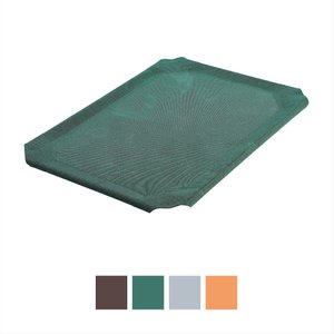 Frisco Replacement Cover for Steel-Framed Elevated Dog Bed, Green, Small