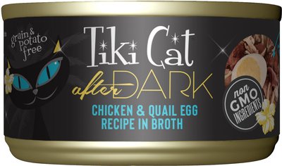 Tiki Cat After Dark Chicken & Quail Canned Cat Food, slide 1 of 1