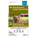 Elanco Quad Dewormer for Hookworms, Roundworms, Tapeworms & Whipworms for Medium Breed Dogs, 2 count