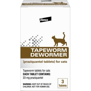 Bayer Dewormer for Tapeworms for Cats, 3-count