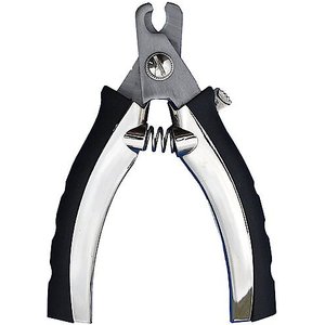 Resco Pro Series Plier Style Nail Clippers, Large, Black/Chrome