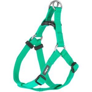 Blueberry Pet Classic Solid Nylon Step In Back Clip Dog Harness, Emerald, Small: 16.5 to 21.5-in chest