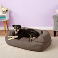 Snoozer Pet Products Luxury Overstuffed Dog & Cat Sofa, Anthracite, Large