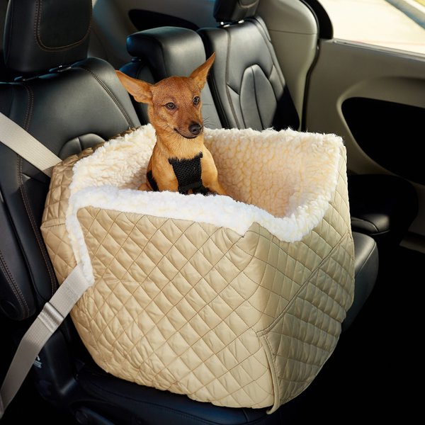 Snoozer Pet Products Lookout Ii Dog Cat Car Seat Khaki Small Chewy Com - Good To Go Dog Car Seat