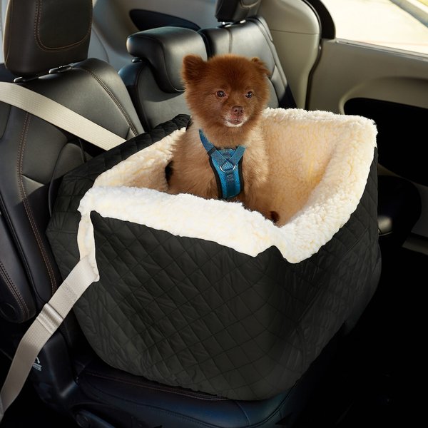 Snoozer Pet Products Lookout II Dog & Cat Car Seat, Black, Medium slide 1 of 6