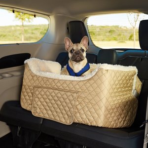 Snoozer Pet Products Lookout II Dog & Cat Car Seat, Khaki, Large