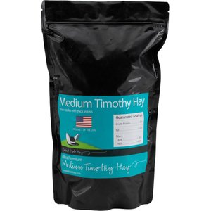 Rabbit Hole Hay Ultra Premium, Hand Packed Medium Timothy Hay Small Animal Food, 4-oz bag