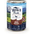 Ziwi Peak Beef Recipe Canned Dog Food, 13.75-oz, case of 12