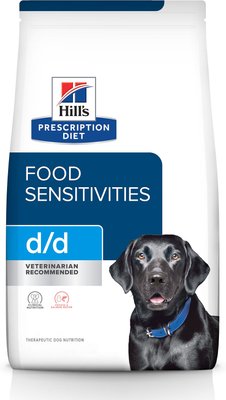 Hill's Prescription Diet d/d Skin/Food Sensitivities Potato & Salmon Formula Dry Dog Food, slide 1 of 1