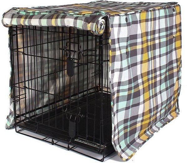 Molly Mutt Northwestern Girls Dog Crate Cover, 24-in slide 1 of 7