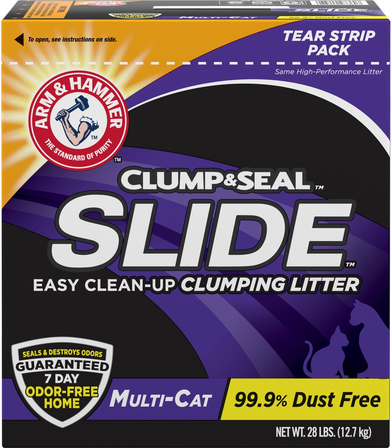 Arm & Hammer Litter Multi Cat Slide Easy CleanUp Clumping Cat Litter