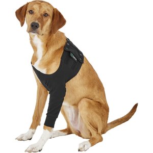 Suitical Recovery Sleeve for Dogs, Black, Medium