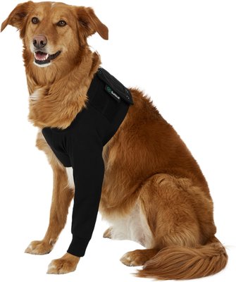Suitical Dog Recovery Sleeve XXL Black