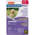 Hartz UltraGuard Plus Flea & Tick Spot Treatment for Dogs, 15-30 lbs, 3 Doses (3-mos. supply)